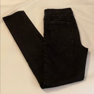 Forever 21 black skinny stretch jeans size 24
